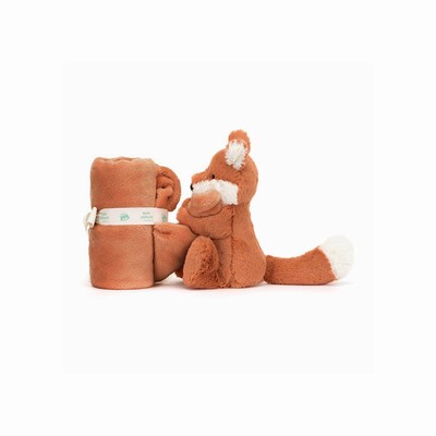 Jellycat Bashful Fox Cub Soothers Australia | 412639ZVG